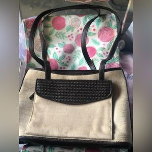 Avon Linen Blend Organizer Bag New